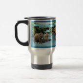 美しい象聖なる書物、 経典ルカ6:31 トラベルマグ (左)