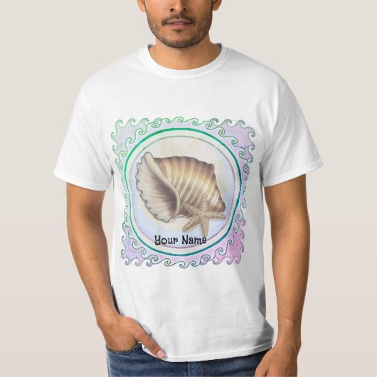 美しい貝殻 Tシャツ (正面)