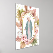 美しい賛美母カトモダンリック 箔ポスター (レイダウン)