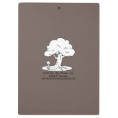 美しい贈り物 クリップボード (裏面)