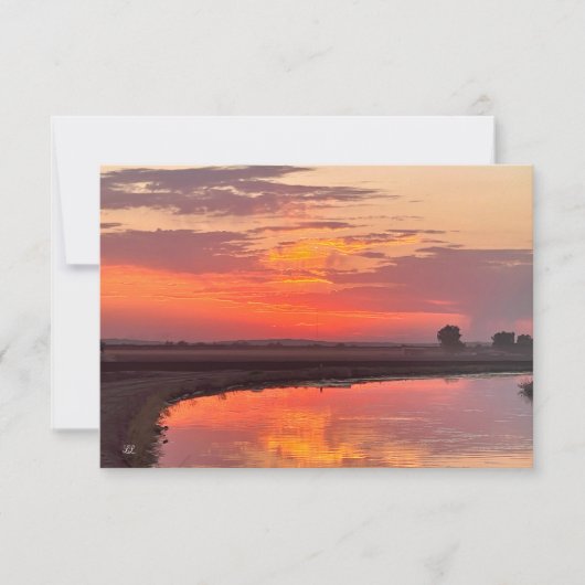 美しい贈り物 ノートカード (正面)