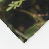 美しい赤いキツネ フリースブランケット (角)