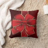 美しい赤いクリスマスギフトデザイン クッション (ブランケット)