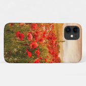美しい赤いケシ畑ケース Case-Mate iPhoneケース (裏面(横))