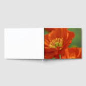 美しい赤いケシ ゲストブック (全面)