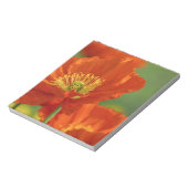 美しい赤いケシ ノートパッド (回転)