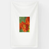 美しい赤いケシ 横断幕 (縦)