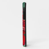 美しい赤いダリアプリントの電話ケース Case-Mate iPhoneケース (裏面/左)