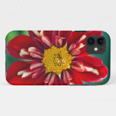 美しい赤いダリアプリントの電話ケース Case-Mate iPhoneケース (裏面(横))