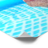 美しい赤いドバーマン ポスター (角)