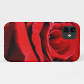 美しい赤いバラの自然の花 Case-Mate iPhoneケース (裏面(横))