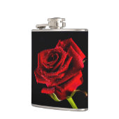 美しい赤いバラ フラスク (左)