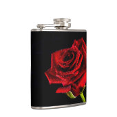 美しい赤いバラ フラスク (右)