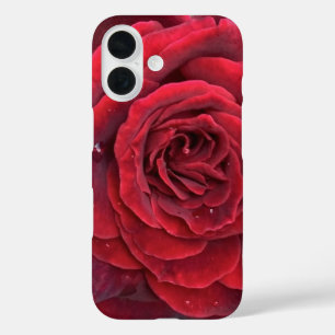 美しい赤いバラiphone 16ケース iPhone 16ケース