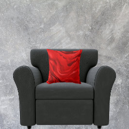 美しい赤い美的グラデーション クッション