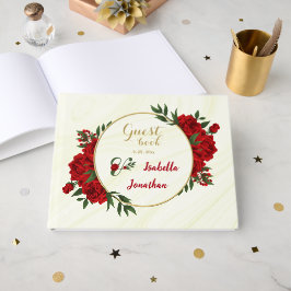 美しい赤い花の緑 ゲストブック