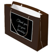 美しい赤い鳥クリスチャン ラージペーパーバッグ (裏面アングル)