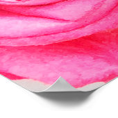 美しい赤とピンクのバラ ポスター (角)