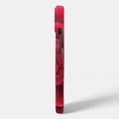 美しい赤のローズiphone 15タフなケース Case-Mate iPhoneケース (裏面 / 左)