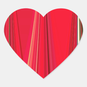 美しい赤テクスチャカラー抽象芸術アートデザイン ハートシール