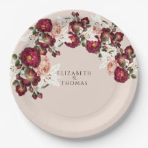 美しい赤ピンクのバラ白いユリ結婚のパプ