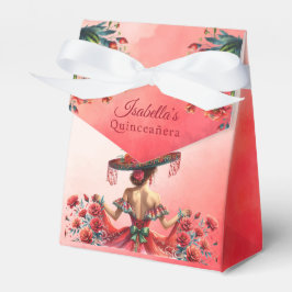 美しい赤メキシコスタイルキンセアニラ フェイバーボックス