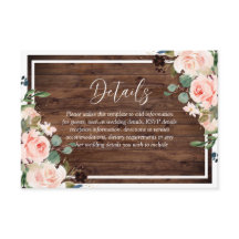 美しい赤面の花素朴とウッド結婚ズ