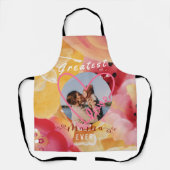 美しい赤面フローラ「ママエバー」 エプロン (正面)