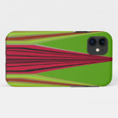 美しい赤黄色緑フラクタルアートデザイン Case-Mate iPhoneケース (裏面(横))