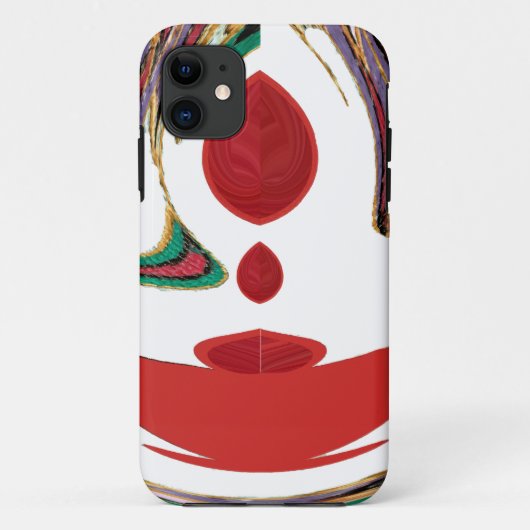 美しい赤、白、紫、緑のテクスチャカラー Case-Mate iPhoneケース (裏面)