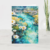 美しい走春のクリークインザアーリー カード (正面)