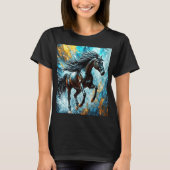 美しい走馬 Tシャツ (正面)