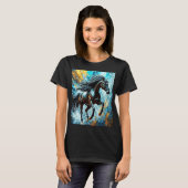 美しい走馬 Tシャツ (正面フル)