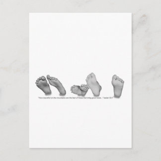 美しい足 ポストカード