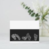 美しい足 ポストカード (スタンド正面)