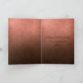 美しい輝きのハート母の日のカード カード (内部)