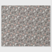 美しい輝く贈り物の喜び子供の誕生日 ラッピングペーパー (フラット)