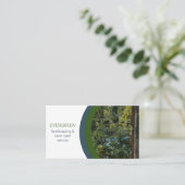 美しい造園フォト名刺 名刺 (スタンド正面)