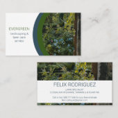 美しい造園フォト名刺 名刺 (正面/裏面)