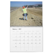 美しい重装備用カレンダー カレンダー (2月 2027)