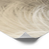 美しい野生のアフリカ産のセルヴァル猫 ポスター (角)