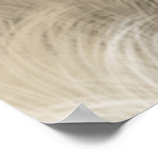 美しい野生のアフリカ産のセルヴァル猫 ポスター (角)