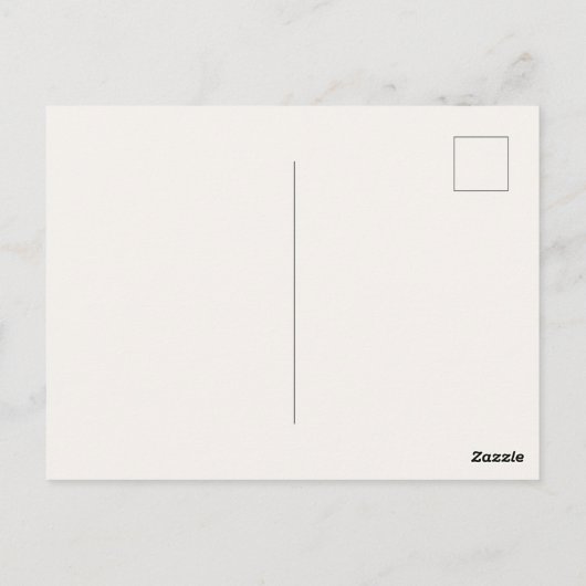 美しい野生の花 お誕生日おめでとう ポストカード (裏面)