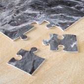 美しい野生生物の海パフィンの鳥 ジグソーパズル (側面)