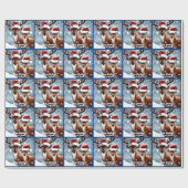 美しい金と金 ラッピングペーパー (フラット)