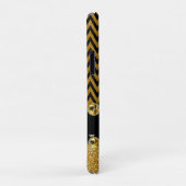 美しい金ゴールドシェブロングリッタージュエリーエレガント Case-Mate iPhoneケース (裏面/右)