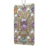 美しい金ゴールドジェムダイヤモンドパール カーエアーフレッシュナー (左)