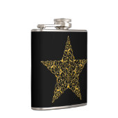 美しい金ゴールドスターフラスコ フラスク (右)