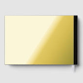 美しい金ゴールドフォイル写真/ゲストブック ゲストブック (裏面)