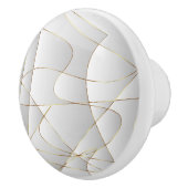 美しい金ゴールド線 セラミックノブ (右)